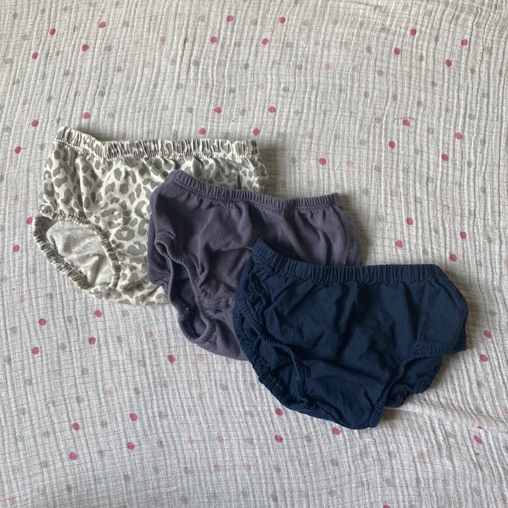 3 pack bundle of bloomers